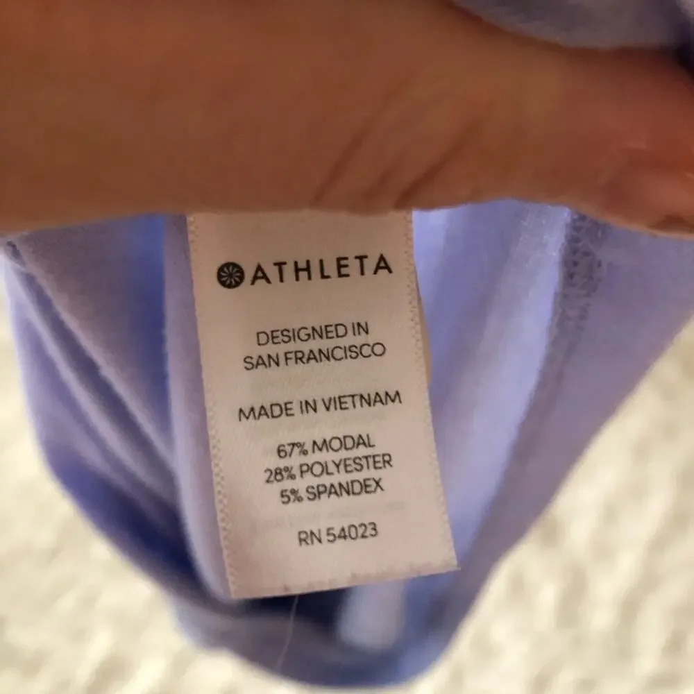 Athleta Threadlight Twist Tank Top In Periwinkle